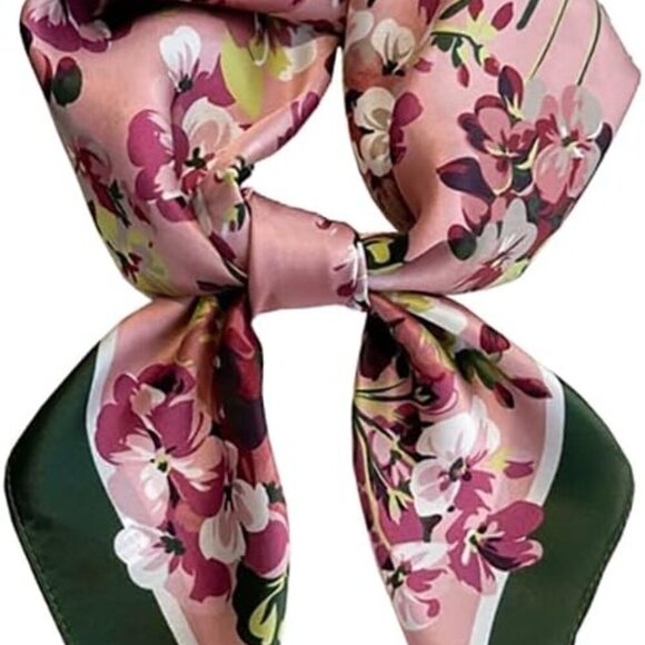 Accessories - Mulberry Silk Square Scarf 25.6 x 25.6 inches for Hair Neck Wrasp Women Men